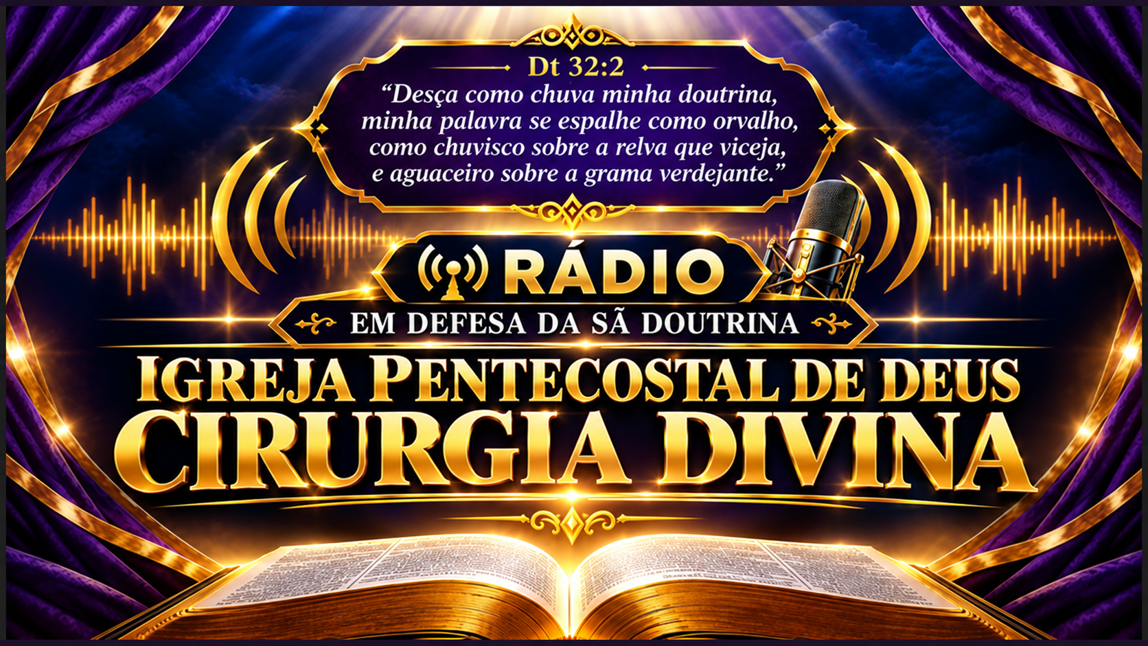 Logo da Igreja Pentecostal de Deus Cirurgia Divina